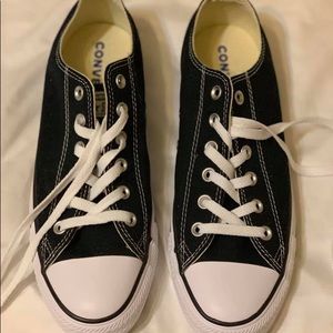 NEW Black Converse Low Top